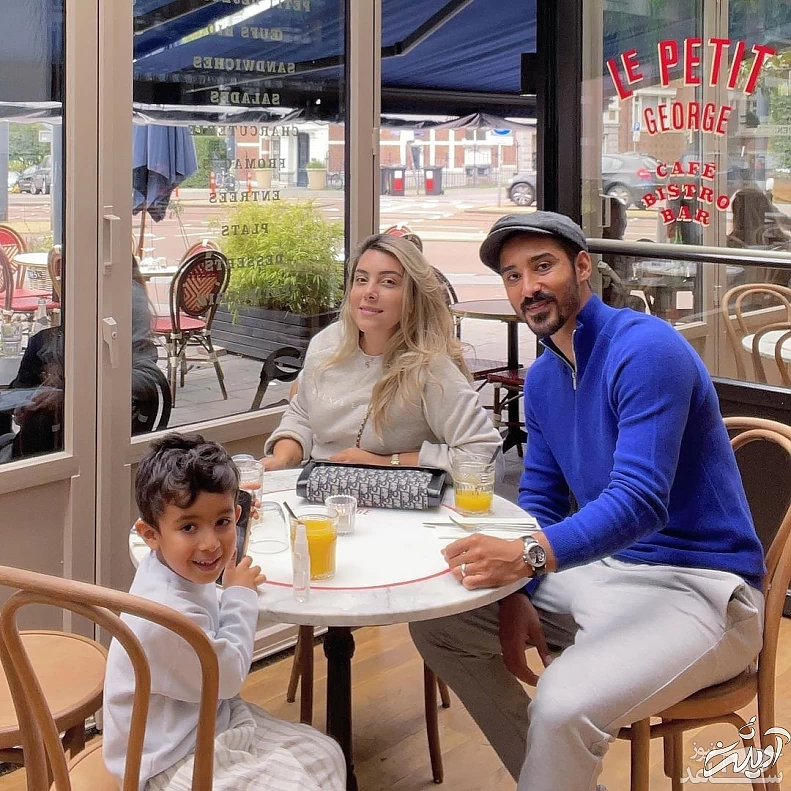 رستوران گردی رضا قوچان نژاد با خانواده اش